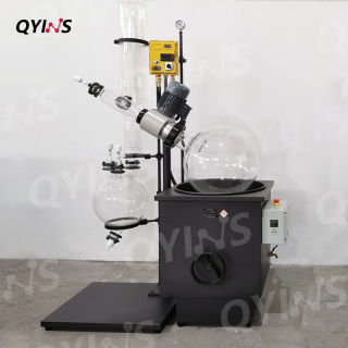 特氟龍高真空防爆手動(dòng)旋轉(zhuǎn)蒸發(fā)儀10L、50L、100L