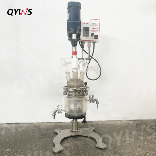 攪拌鍍膜玻璃反應(yīng)釜-500mL、1L、2L、5L