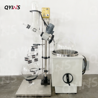 雙收集防爆手動(dòng)旋轉(zhuǎn)蒸發(fā)儀10L、20L、50L