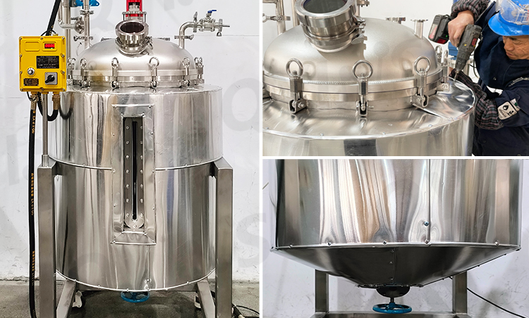 雙層不銹鋼反應(yīng)釜 雙層不銹鋼反應(yīng)釜