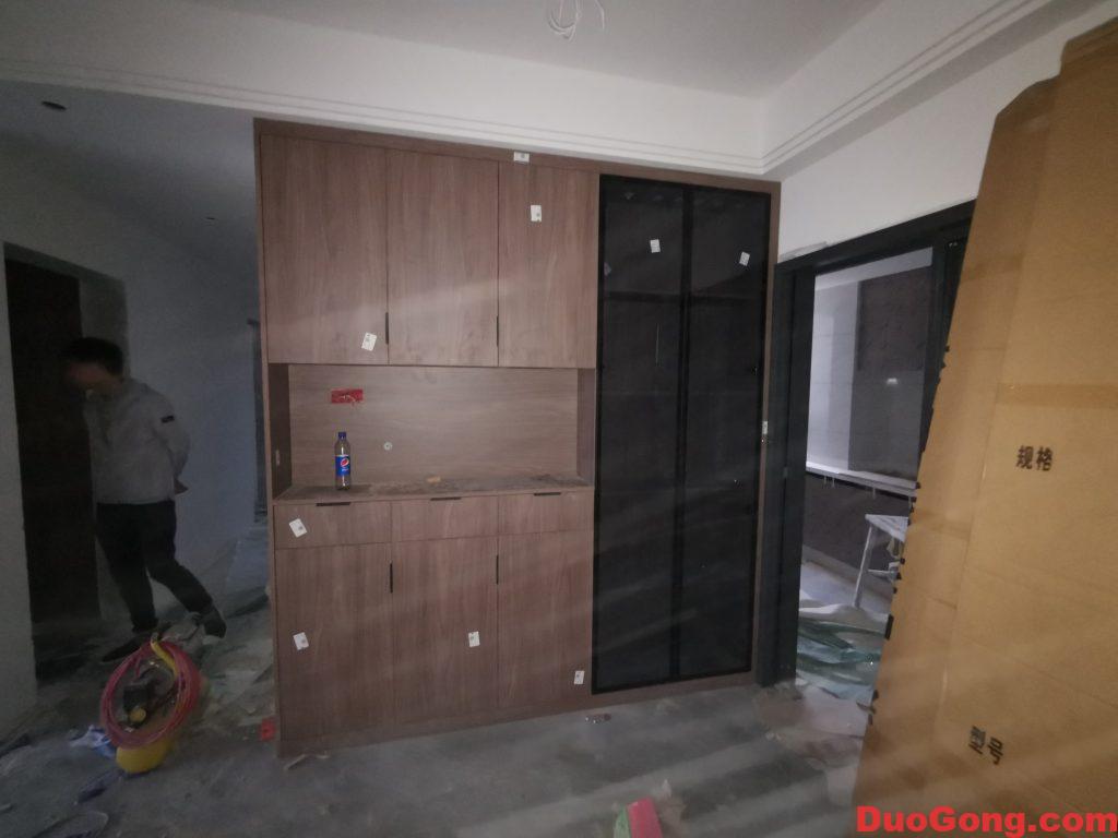 圖片[2]-融匯半島拾光公館定制家具安裝完成現場-多工網